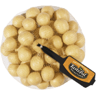 Tasteful Selections Mesh Wineglass 24oz Honey Gold